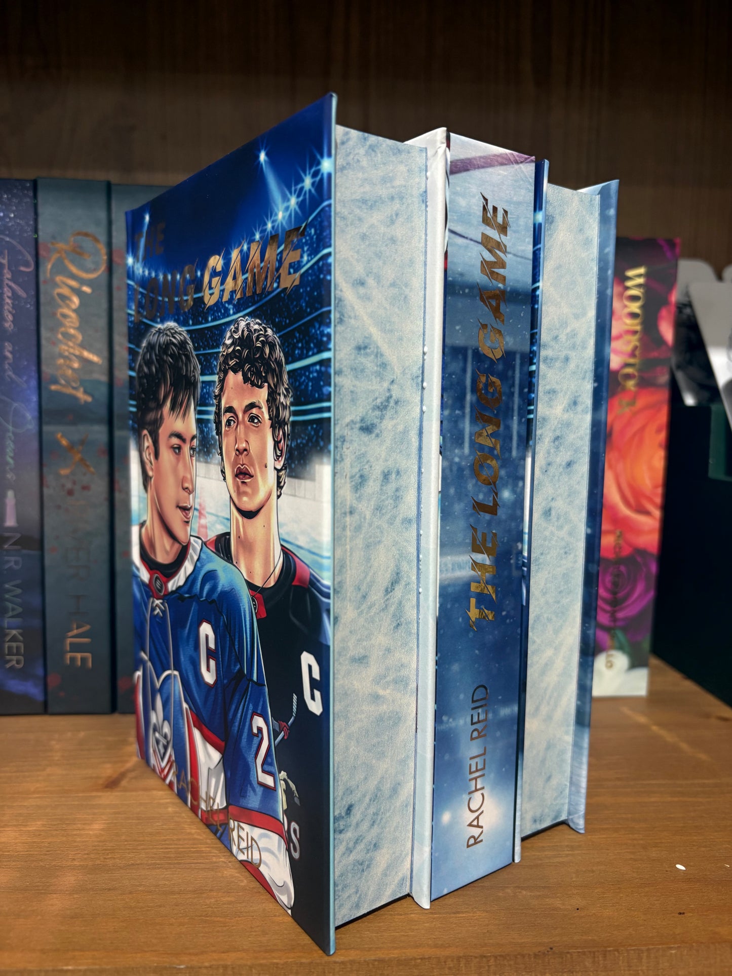 The Long Game by Rachel Reid Custom Rebind