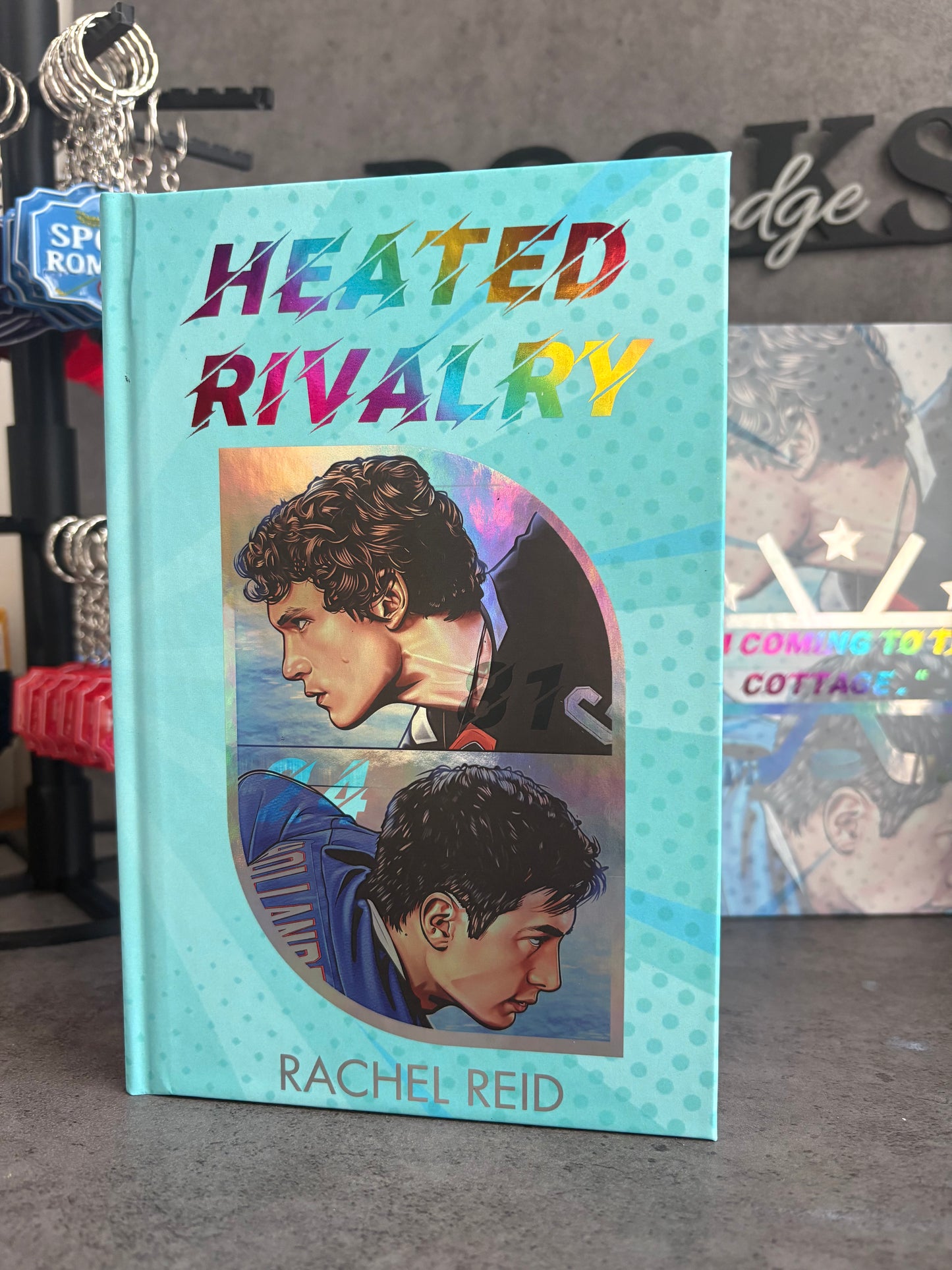 Heated Rivalry by Rachel Reid Custom Rebind