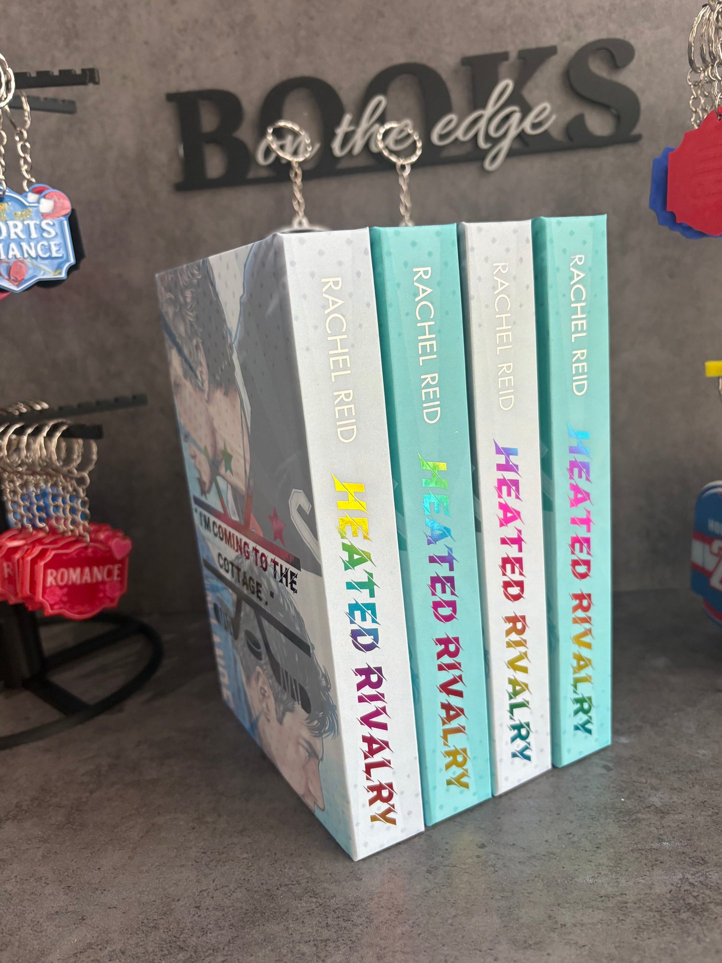 Heated Rivalry by Rachel Reid Custom Rebind
