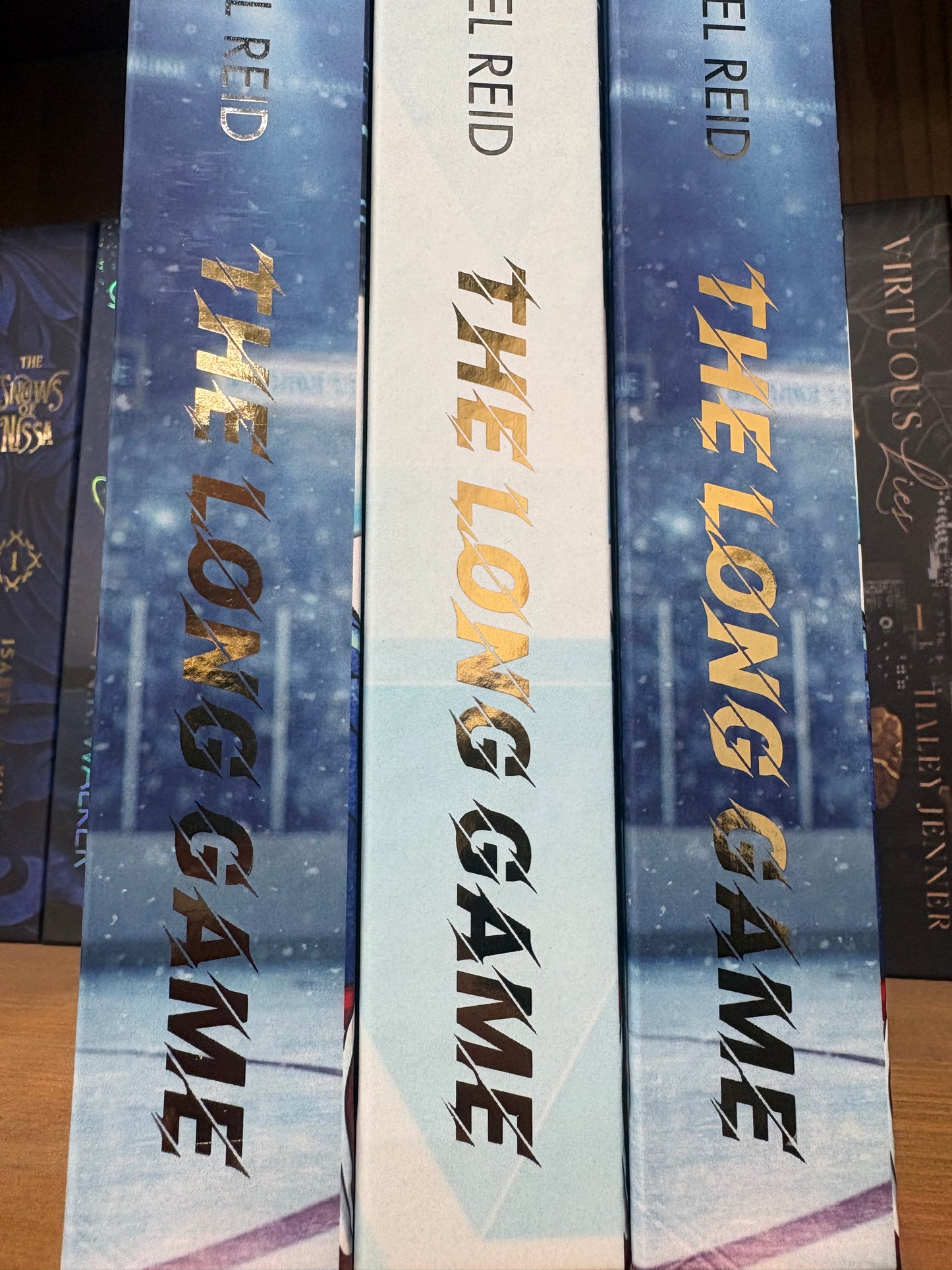 The Long Game by Rachel Reid Custom Rebind
