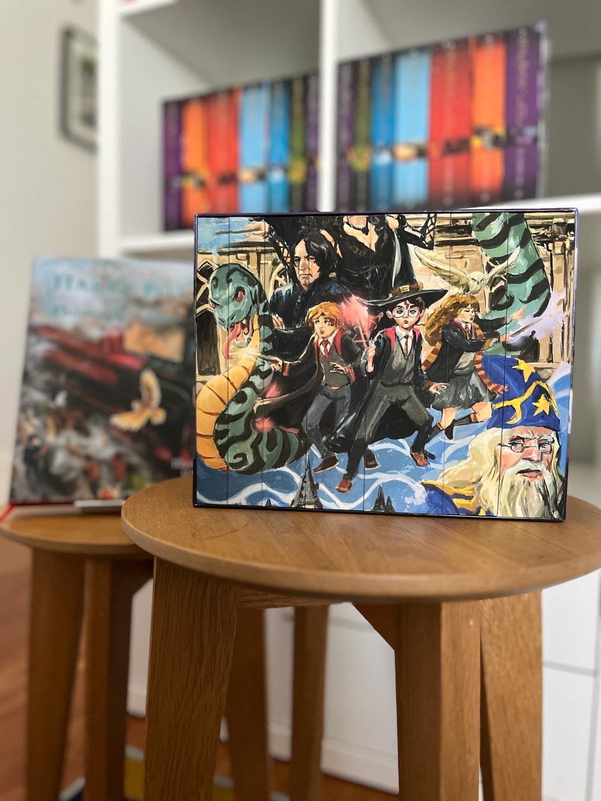 Harry Potter box set with custom EDGE PRINT