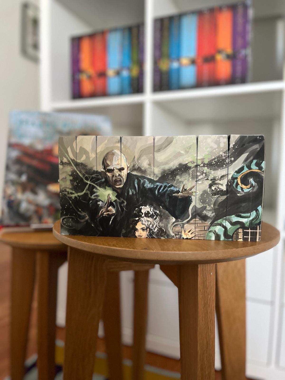 Harry Potter box set with custom EDGE PRINT