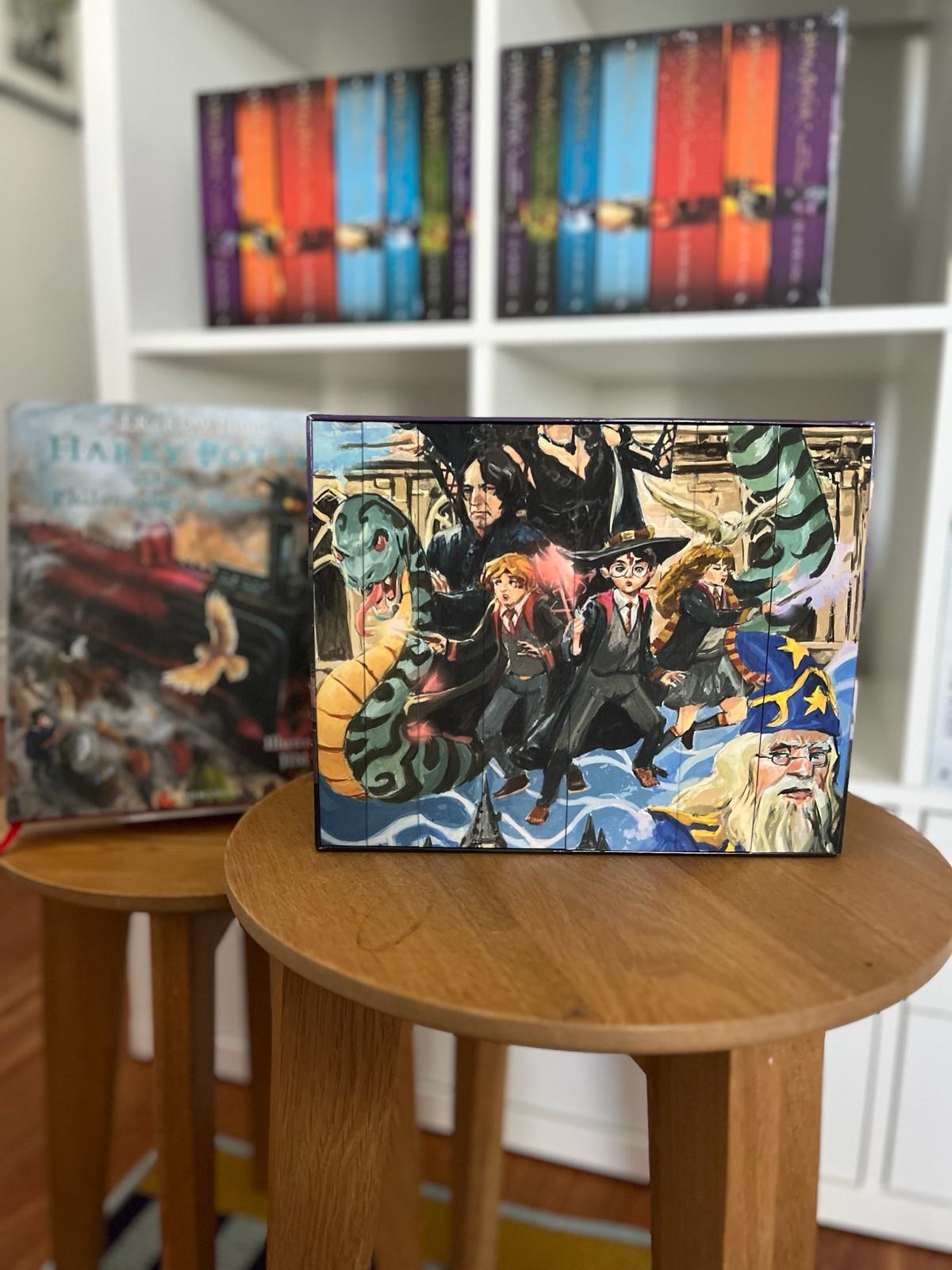 Harry Potter box set with custom EDGE PRINT