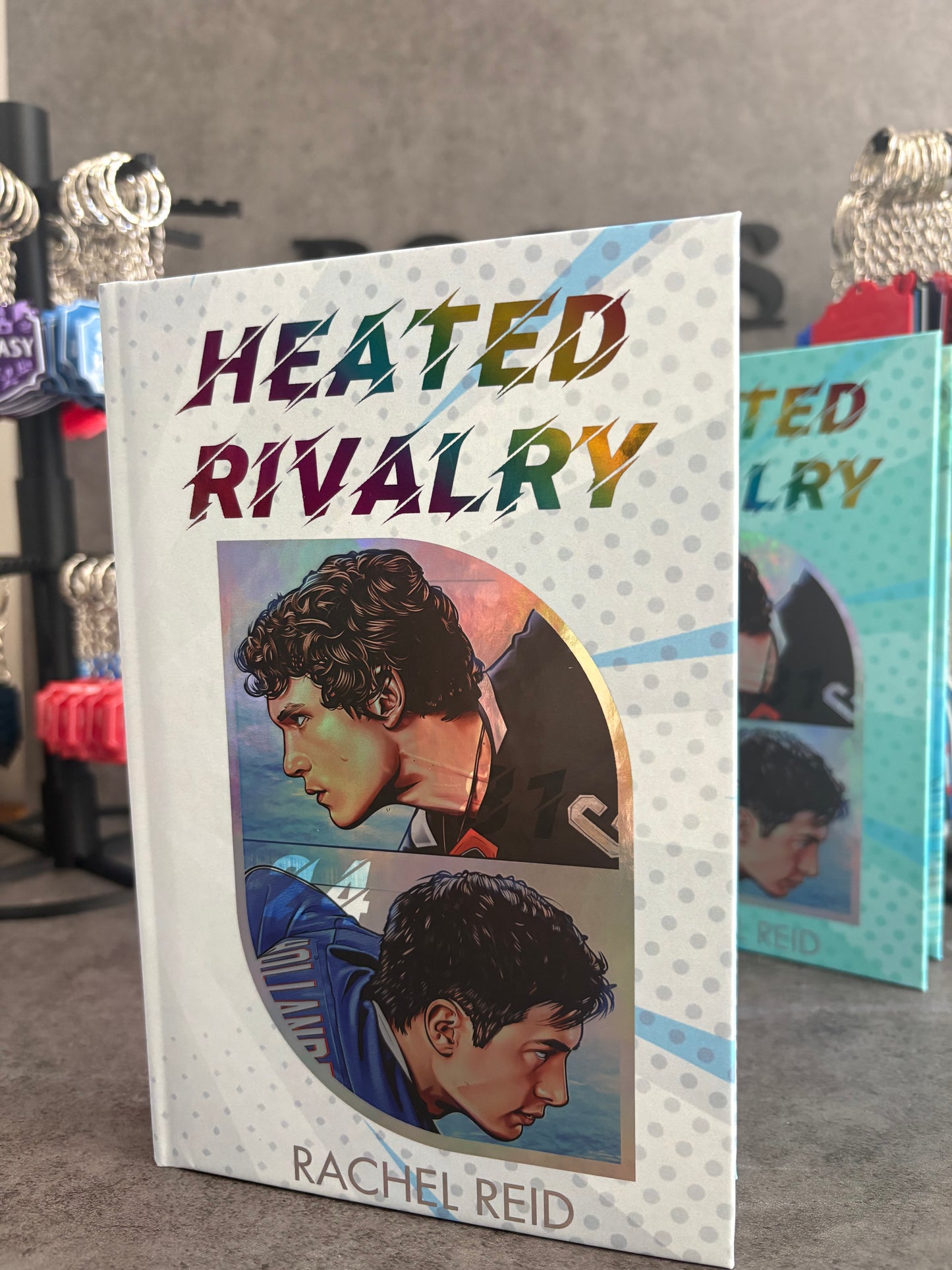 Heated Rivalry by Rachel Reid Custom Rebind