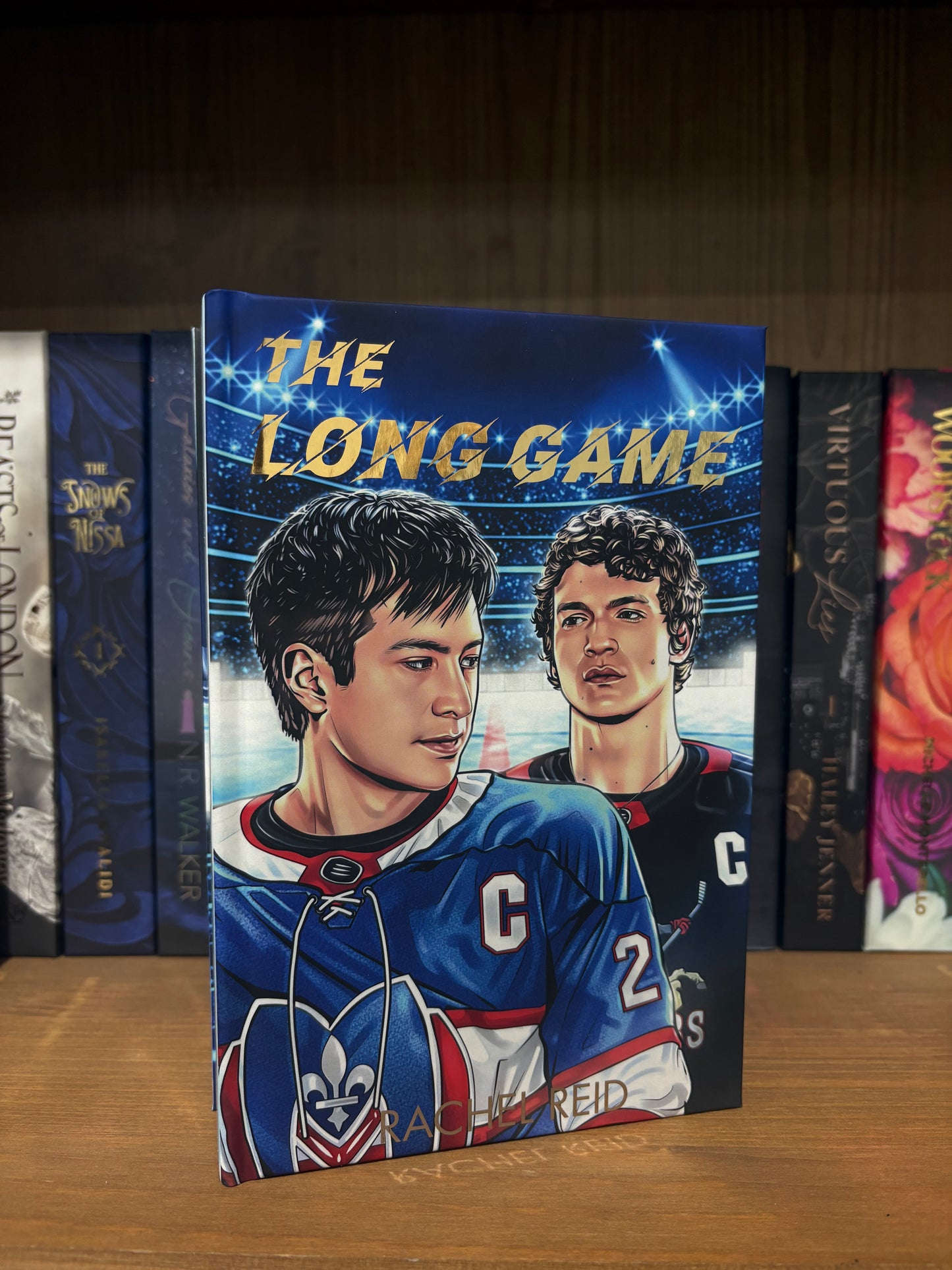 The Long Game by Rachel Reid Custom Rebind