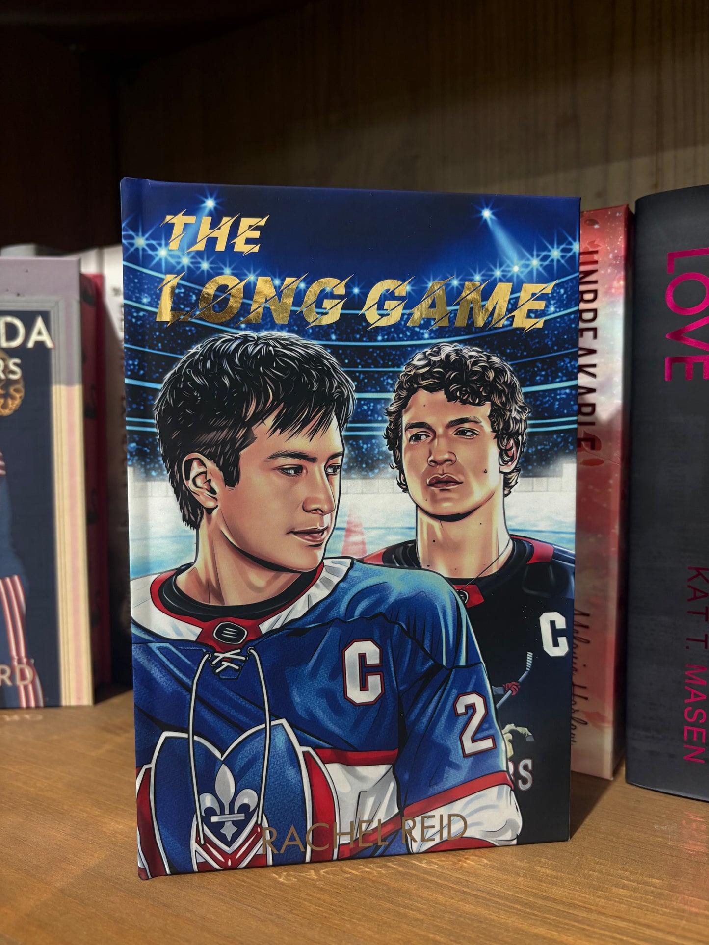 The Long Game by Rachel Reid Custom Rebind