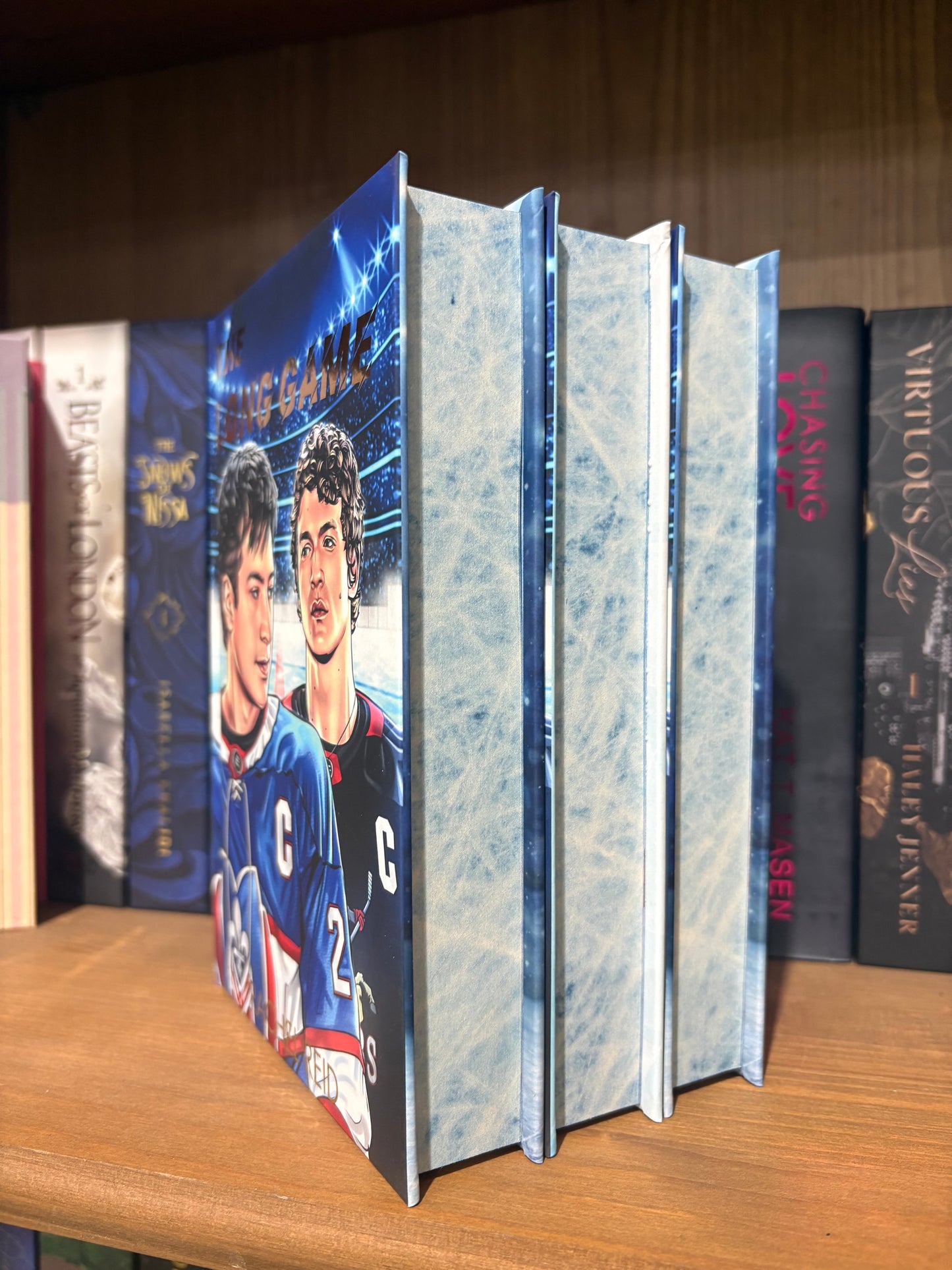 The Long Game by Rachel Reid Custom Rebind