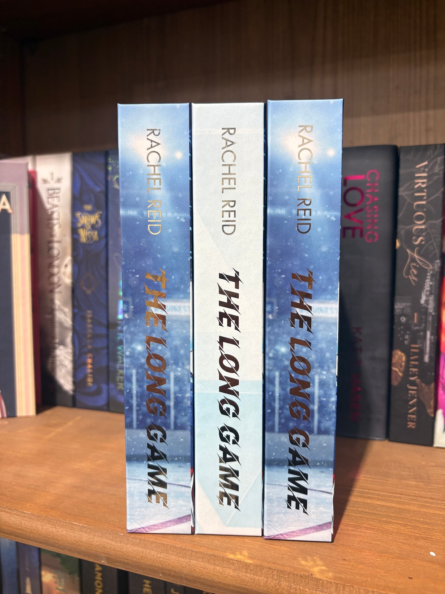 The Long Game by Rachel Reid Custom Rebind